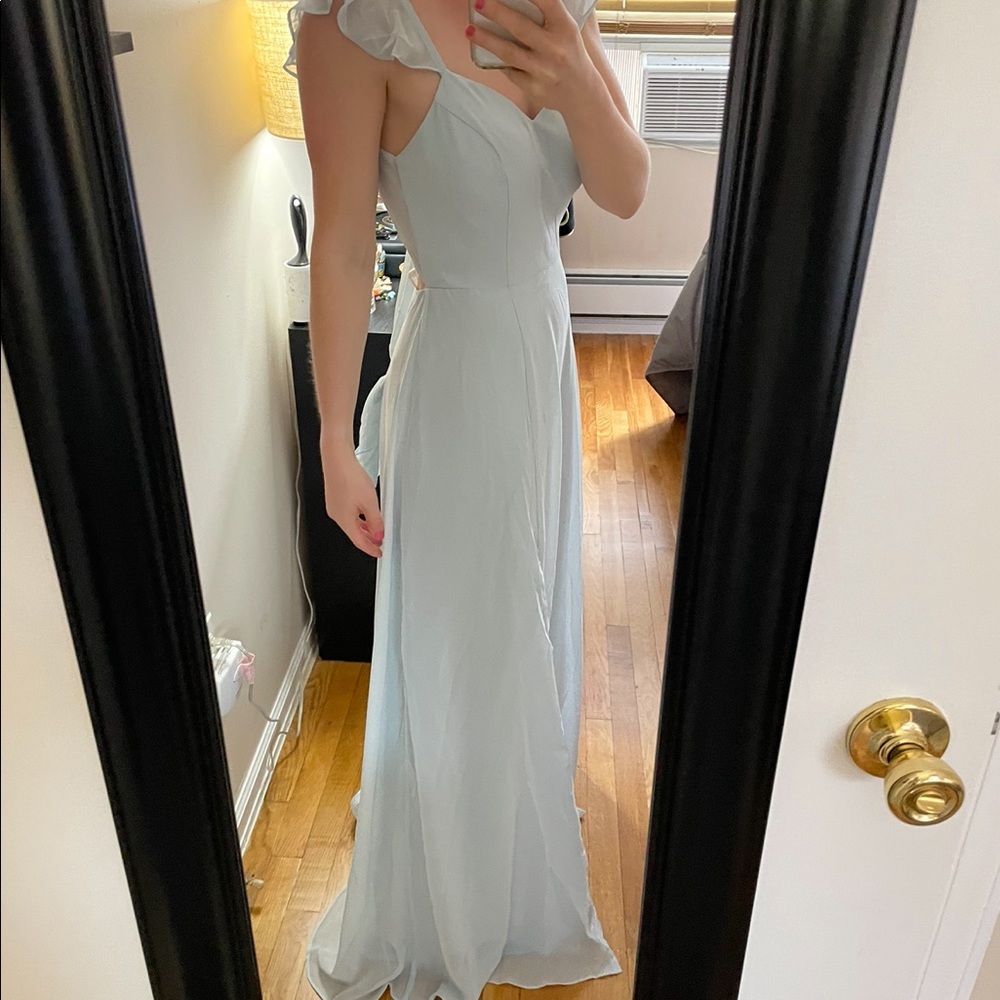 Everett Dress Size 2 in Mist - Picture 2 of 7